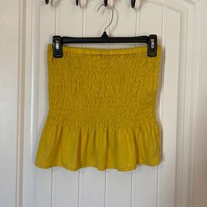 Yellow Tube Top